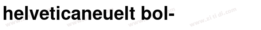 helveticaneuelt bol字体转换